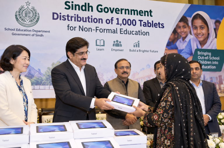 Sindh Tablet Distribution Ceremony