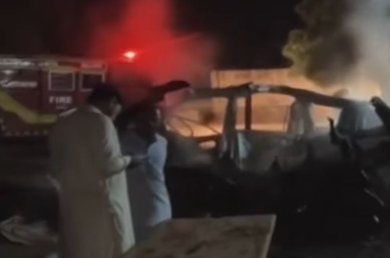 Modern Sindh? Ambulance cylinder blast kills 8 in Tharparkar