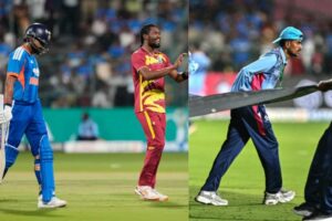 Rain washes out deciding T20I as India, West Indies share series 2-2