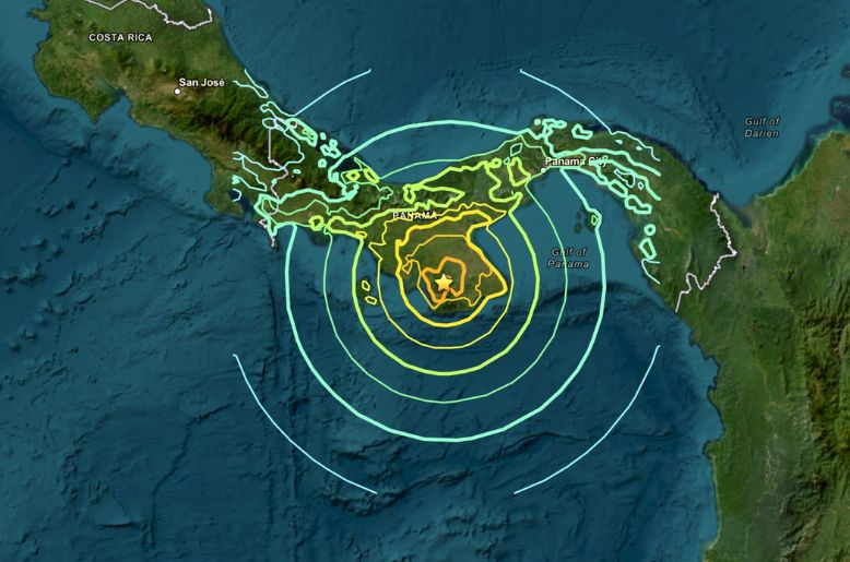 Powerful earthquake hits Panama, tsunami alerts issued