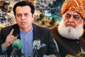 Talal Chaudhry challenges Fazlur Rehman’s nonsense claim on KP minerals