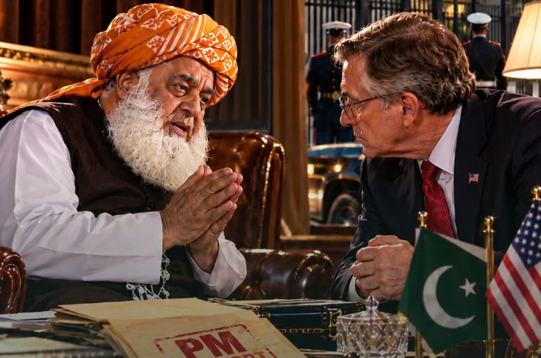 Fazlur Rehman asked US Envoy if Washington would back him as Pakistan’s PM