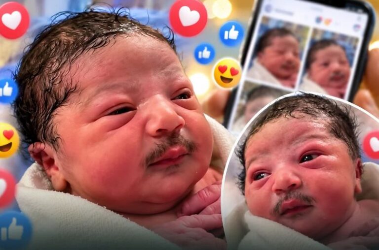 Moustache baby viral on internet, top 10 memes