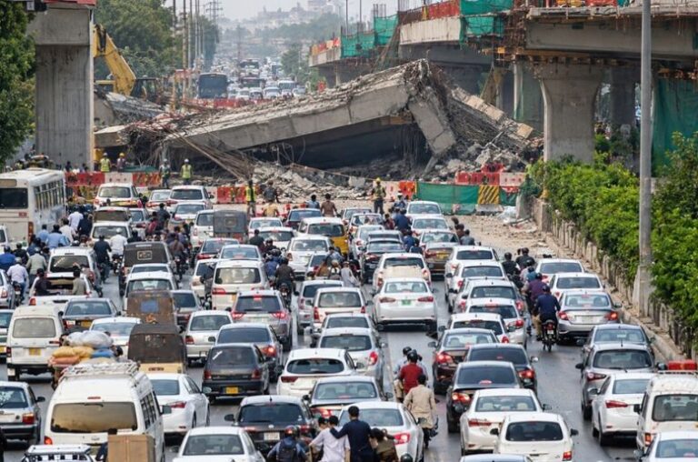 Karachi bridge