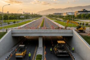 When will Kashmir Chowk Underpass open to traffic?