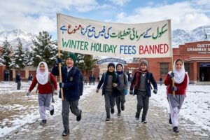 Private schools in Quetta banned from collecting winter holiday fees