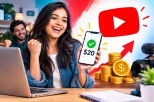 YouTube tests $20 minimum earning limit for creators